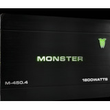Potencia Monster M-450.4 Canales 1800wts
