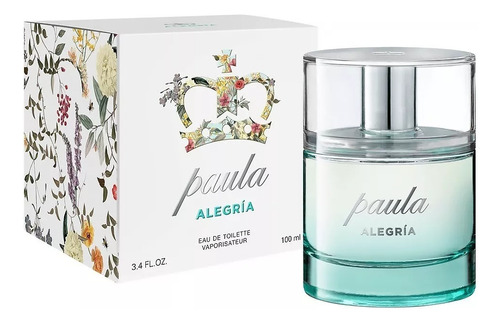 Perfume Paula Alegría Eau De Toilette X100 Ml