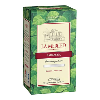 Yerba Mate Barbacua La Merced 500g C\u002F Palo Original Sin Tacc | MercadoLibre
