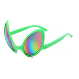 Lentes Alien Disfraz  Marco Verde 1x