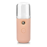 Nano Difusor Desinfectante Spray Humidificador Recargable Color Rosa