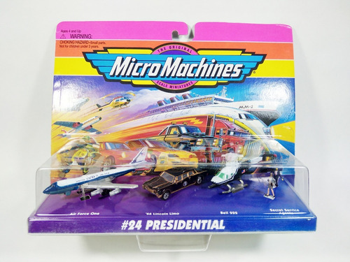 Carritos Micro Machines Galoob Set 24 Presidential 1995