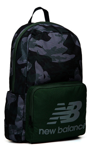 Morral New Balance Printed-verde Oscuro Color Verde Oscuro