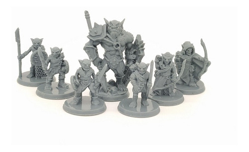Kit Miniaturas Goblins E Bugbear Dungeons And Dragons  Rpg