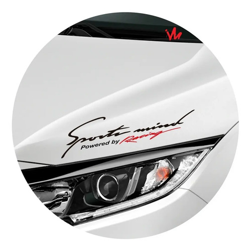 Adesivo Powered Sports Mind Racing Capo Carro Sticker | MercadoLivre