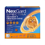 Nexgard Spectra 2 A 3,5kg Anti-pulga Carrapato Sarna Vermes