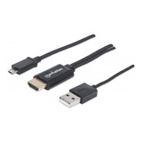 Cable Mhl Manhattan 151498 Micro Usb - Hdmi