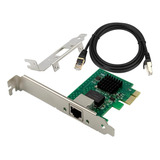 Adaptador De Red 2.5gbase-t Pcie 3.1 Con Intel I225-v+3ft...