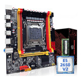 Kit Placa Mãe Processador Xeon E5 2650 V2 E 16gb Ram Ddr3 Ec