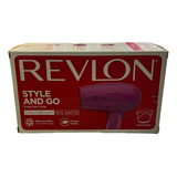 Secadora Revlon Mini Viaje Se Dobla Con Boquilla