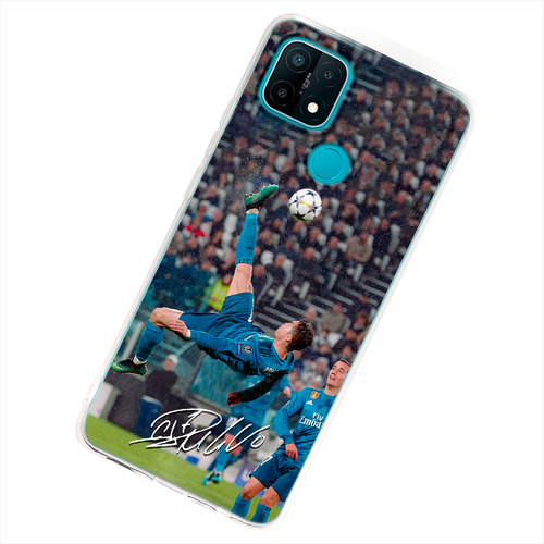 Funda Para Oppo Cristiano Ronaldo Cr7 Chilena Autógrafo