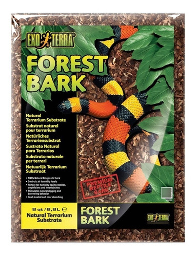 Sustrato Forest Bark Orquidea Terrario Exo Terra Knmascotas