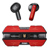 Audífonos Inalámbricos Bluetooth Marvel Avengers Color Rojo