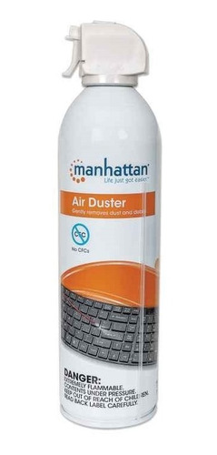 Bote Aire Comprimido Manhattan Para Remover Polvo 226 Gramos
