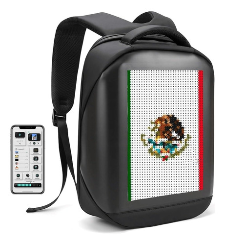 Mochila De Viaje Con Pantalla Led Programable