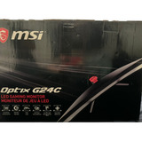 Monitor Gamer Curvo Msi Optix 24 G24c4 1ms 144hz