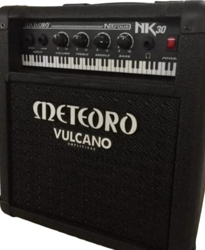 Amplificador Meteoro Nk 30 Para Teclado 30 W Rms Fal 8 