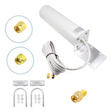 Antena Exterior Interior 4g 3g Modem Huawei Zte Conector Sma