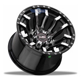 4 Rines 15x10 Off Road 6-139.7 Nissan Toyota Chevrolet Gmc