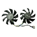 Dual Cooler Fan Para Placa De Vídeo Asus Tuf Rtx 2060 Oc 