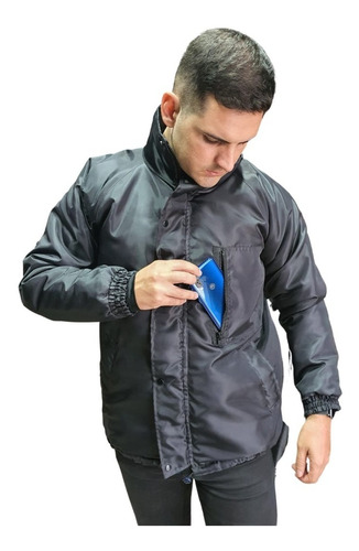 Jaqueta De Nylon Térmica Para Motoboy Ideal P/ Frio Intenso