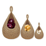 Hanging Fruit Basket For Kitchen, Fruit And Vegetable Pen