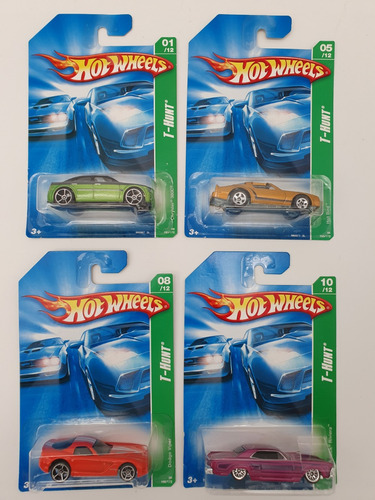 4 Hot Wheels Th Treasure Hunt 2008 Incluye Viper Buick River