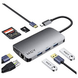 Adaptador Multipuerto Mcy Usb C Hub 8 En 1 