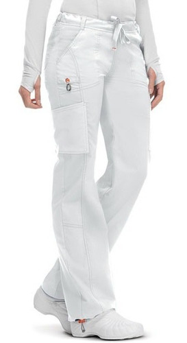 Pantalón D Uniforme Clinico Code Happy 46000, Recto, Mujer