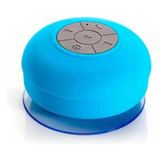 Caixa Som Banheiro Prova Dágua Bluetooth - Azul