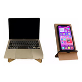 Soporte Atril Notebook + Celular Tablet Porta Base Oficina