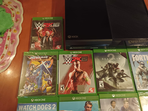 Xbox One + 1 Control + 9 Juegos Físicos - Sin Detalles!!