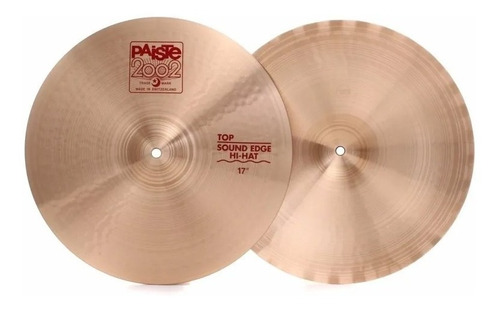 Platillos Paiste 2002 Sehh-17 Sound Edge Hi-hat 17