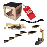 Playground Para Gato 10 Pcs Ponte Prateleira Degrau Caixa