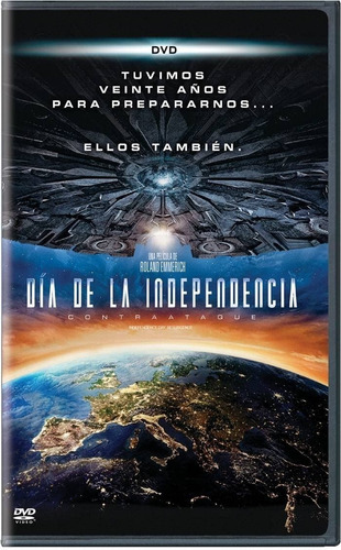 Día De La Independencia Contraataque | Dvd Película Nueva