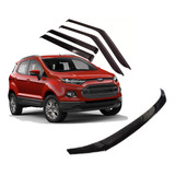 Deflector Ecosport Kinetic 2012 2017 Completo Capot Ventanilla Adhesivo Oriyinall X5