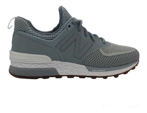 Zapatillas New Balance 574 Dama - Celeste Negro