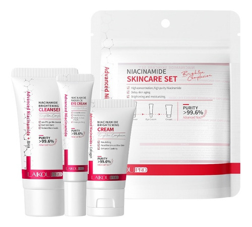 3 Piece Facial Care Set Hydrating And Moisturizing