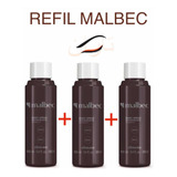 Kit C 3: Refil Body Desod. Spray Boticário Malbec 100ml