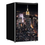 Vinil Decorativo Para Frigobar New York Noche 