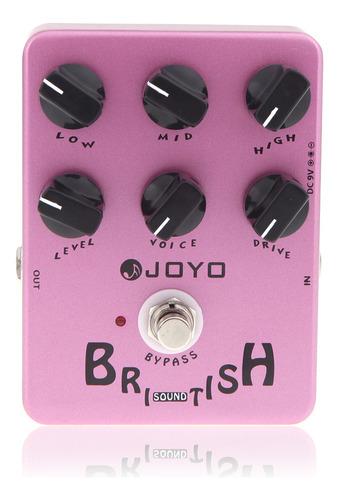 Pedal De Efeito Sound British Jf-16 Sim Amp Pedal Joyo Guita