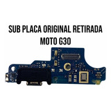 Conector De Carga Motorola Moto G30 Original Retirado