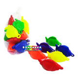 12 Peces Pesca Pescado Juguete Didáctico Juegos Fiesta Cumpl