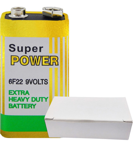 Bateria 9v Super Power (10 Unidades)
