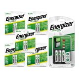 Cargador De Pilas Maxi Energizer + 10aaa