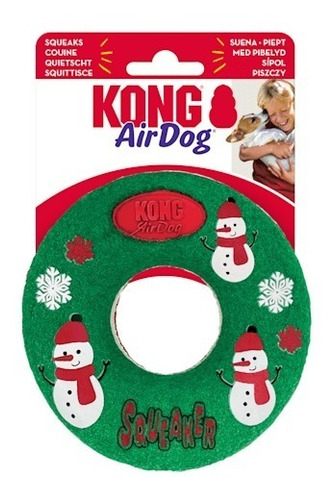 Kong Holiday Air Dog Squeaker Dona Mediana Juguete P/ Perro