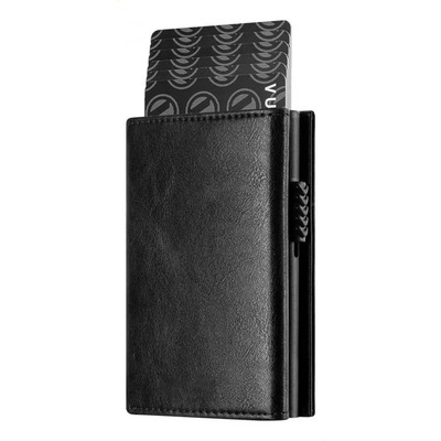 Billetera Carteras Para Hombre Con Tarjetero Rfid Y Monedero Color Negro | Envío gratis