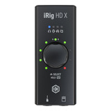 Irig Hd X Interface De Audio Universal Ik P/guitarra E Baixo