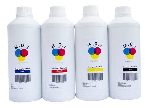 Tinta Moi Coreana  Compatible Epson  X Medio Litro X4