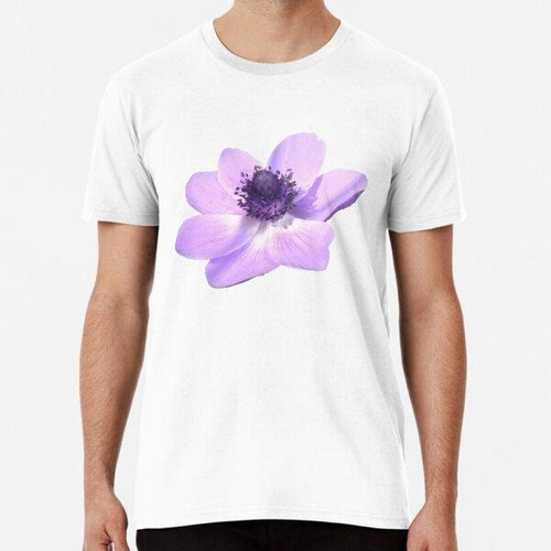 Remera Lila Pálida, Anémona, Coronaria, Flor Silvestre, Cort